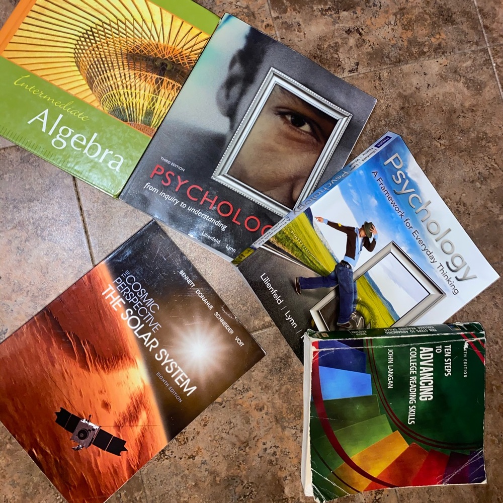 College textbooks